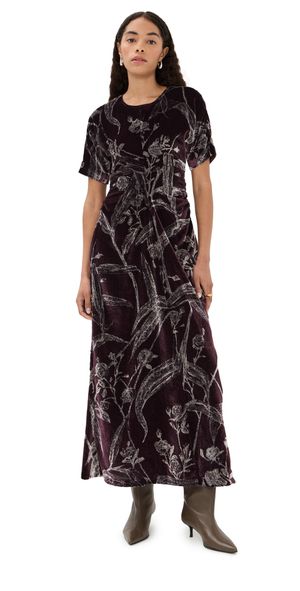 La DoubleJ Angelica Velvet Dress Bamboo S