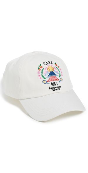 Casablanca Casa Way Mountain Embroidered Cap Casa Way Mountain One Size