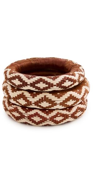 Johanna Ortiz Dancer's Essence Bangles Camel One Size