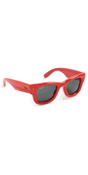 Ray-Ban Ray-Ban x A$AP Rocky Wayfarer Puffer Sunglasses Red One Size
