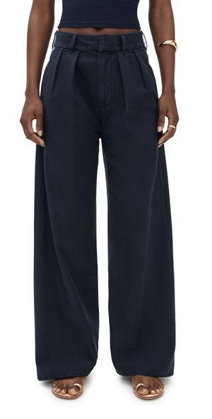 Citizens of Humanity Petra Pleated Trousers True Navy 25