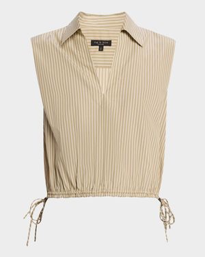Fiona Stripe Sleeveless Top