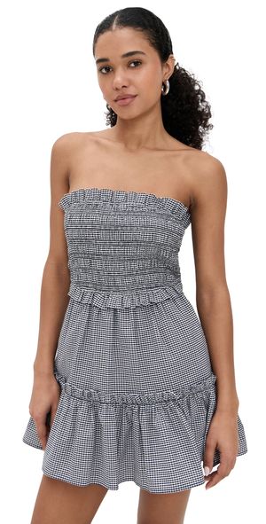 Sea Neci Gingham Coverup Multi S