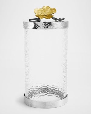 Gold Orchid 11.5" Large Canister