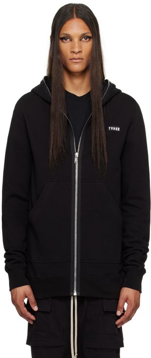 Rick Owens SSENSE Exclusive Black KEMBRA PFAHLER Edition Hoodie