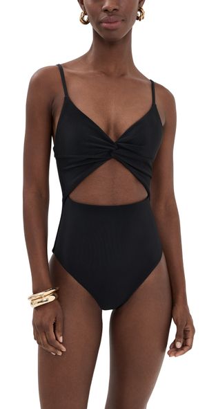 Beach Riot Annalisa One Piece Black L