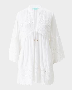 Sebenna Embroidered Sun Dress Coverup
