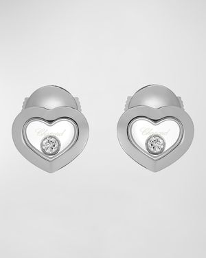 Happy Diamonds Icons 18K White Gold Stud Earrings
