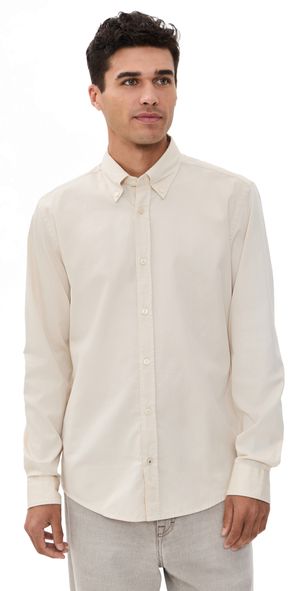 BOSS H-Roan Button Down Shirt Open White XXL