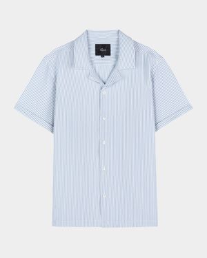 Men's Amalfi Seersucker Short-Sleeve Shirt