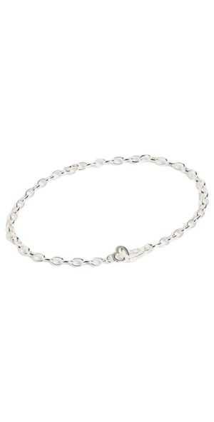 Gorjana Parker Heart Mini Bracelet Silver One Size