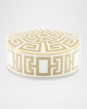 Labirinto Cachemire Round Trinket Box