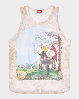 Men's T-ALY Graphic Tank Top