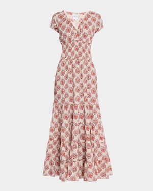 Judith Paisley Maxi Dress