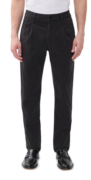 rag & bone Evan Pleated Chino Pants Black 31