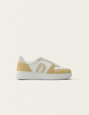 Odaje Ex. M.moustache - Baskets basses - Taille 42 - Beige