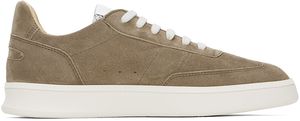 Spalwart Brown Smash Low Suede Sneakers