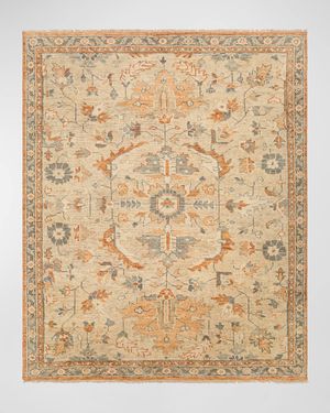 Velvette Hand-Knotted Rug, 9' x 12'