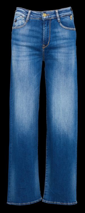 Le Temps Des Cerises - Jean droit en coton mélangé - Taille 34 - Bleu