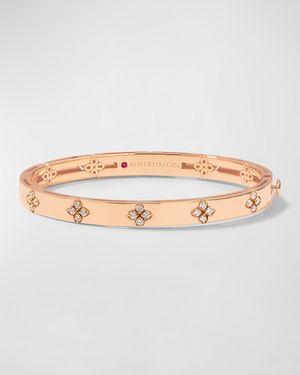 18k Rose Gold Love in Verona Diamond Bangle