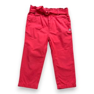 Petit Bateau - Seconde Main - Pantalon enfant rose - 5 ans - Taille 5A - Rose
