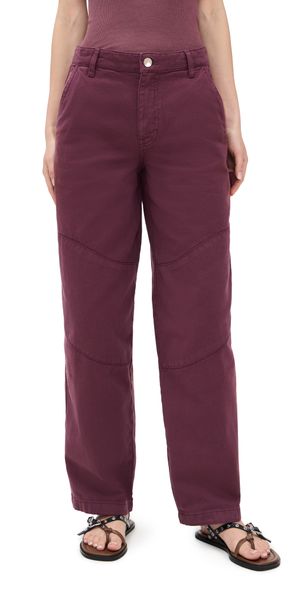 Damson Madder Drew Jeans Burgundy 8