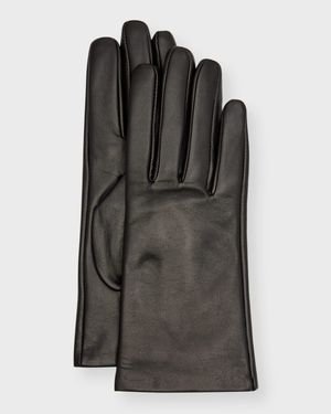 Classic Nappa Leather & Cashmere Gloves