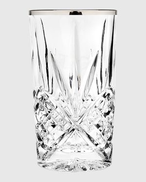 Dublin Platinum Highballs, Set of 4