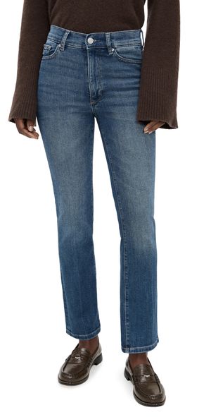 DL1961 Halle Straight High Rise Instasculpt Jeans Oceanside (DL Ultimate) 24
