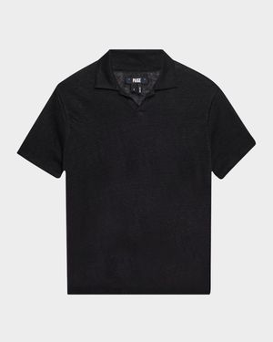 Men's Shelton Linen Polo Shirt