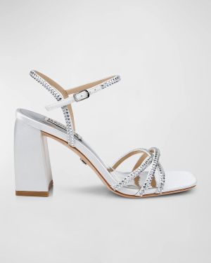 Brixley Strass Ankle-Strap Sandals