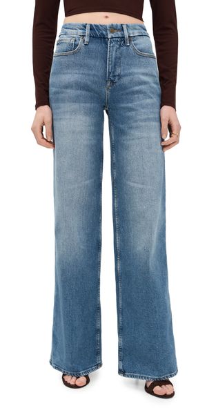 Good American Good Skate Wide Jeans Indigo1142 18