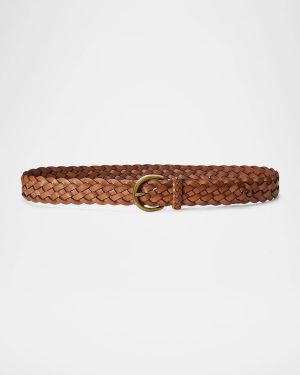 Braided Leather Belt