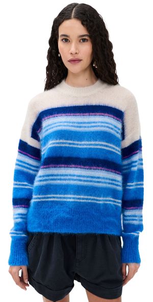 Isabel Marant Étoile Drussell Mohair Sweater Blue 36