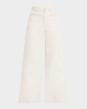 Adrianna Exaggerated Wide-Leg Pants