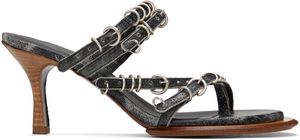KNWLS Sandales à petit talon Scythe noires