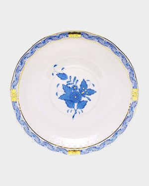 Blue Chinese Bouquet Saucer