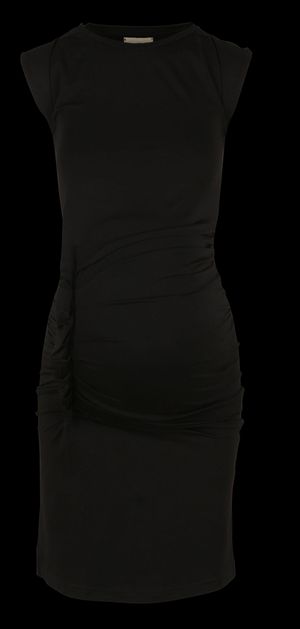 Paloma Collection - Robe de grossesse courte à fronces - Taille 3 - Noir