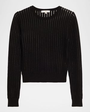 The Sheer Stripe Sweater