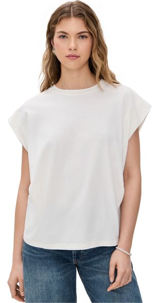 Pistola Trina Muscle Tee White Sand S