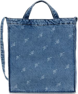 Axel Arigato Blue Dune Script A Denim Tote