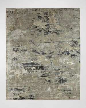 Driftwood Hand-Knotted Rug, 9' x 12'
