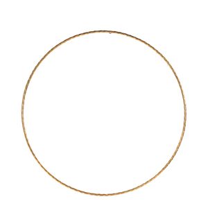 Blanc D'ivoire - Cercle lumineux hélios - moyen modèle - ø 90 cm - Taille Unique - Doré