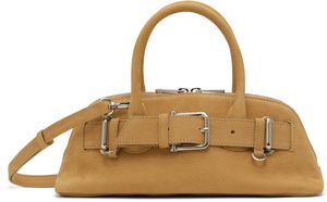 OSOI Tan Zip Brocle Mini Bag