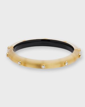 Crystal Studded Hinge Bracelet