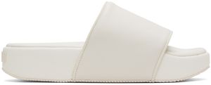 Y-3 Off-White Platform Slides