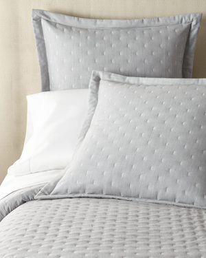 Zermatt Fil Coupe Quilted Coverlet