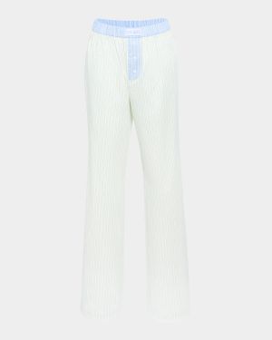 Charli Striped Poplin Pants