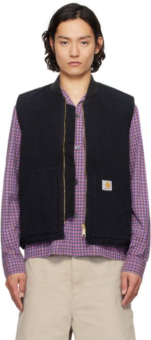Carhartt Work In Progress Black Classic Vest