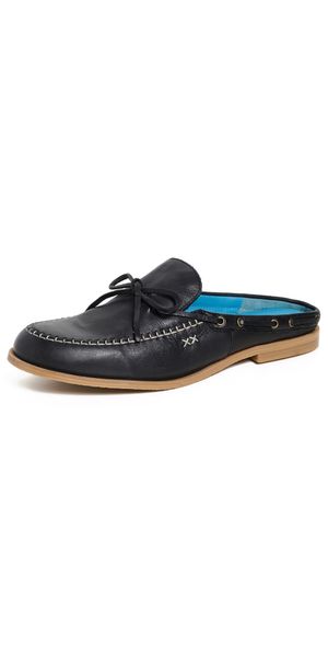 Free People Seas The Day Mules Black 10